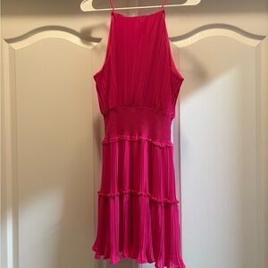 She + Sky Pink Mini Dress